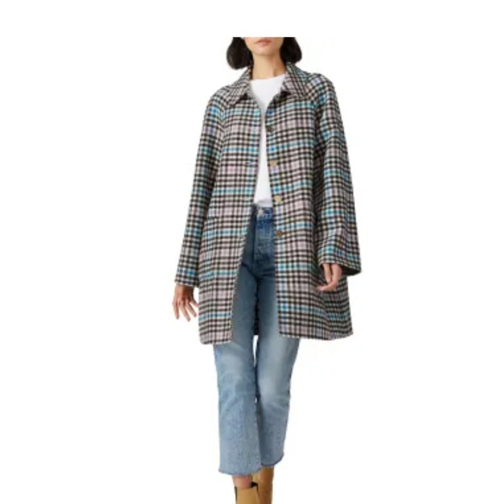 Draper James Reversible Swing Coat NWT